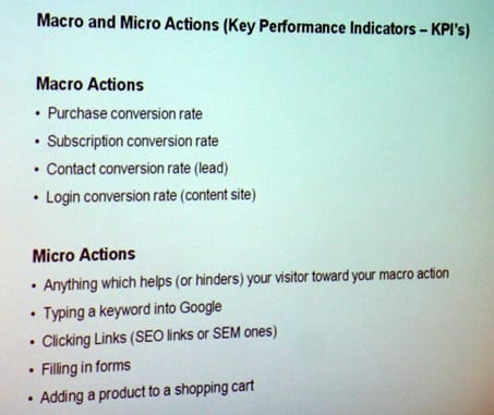 Macro vs Micro actions