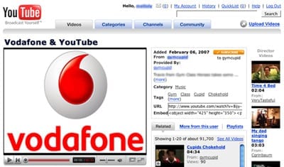 Vodafone & YouTube