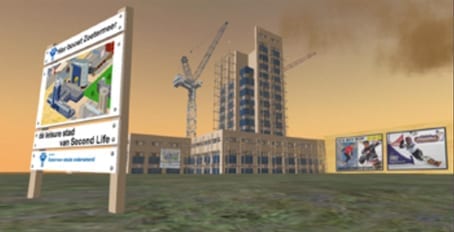 Zoetermeer bouwt in Second Life
