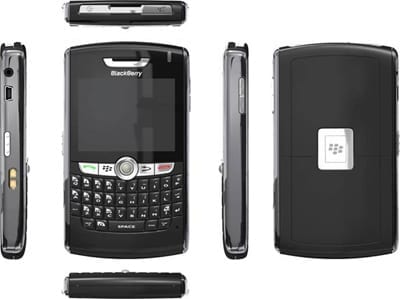 BlackBerry 8800 aanzichten