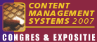 Congres met expositie Content Management Systems 2007