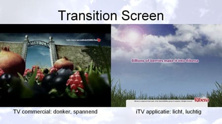 transition screen