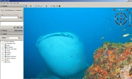 Google underwater