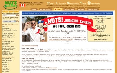 Go Nuts! CBS & Jericho