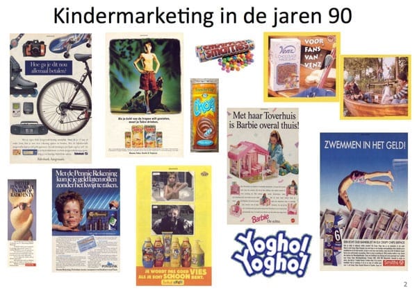 Kindermarketing in de jaren 90