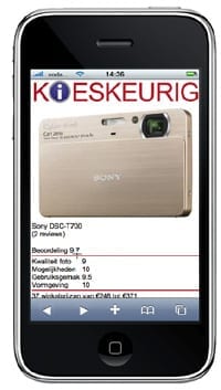 Kieskeurig.nl: duidelijke en gedetailleerde productafbeeldingen