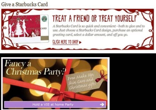 Starbucks en Vie at Home 'Kerstimizen' bestaande producten