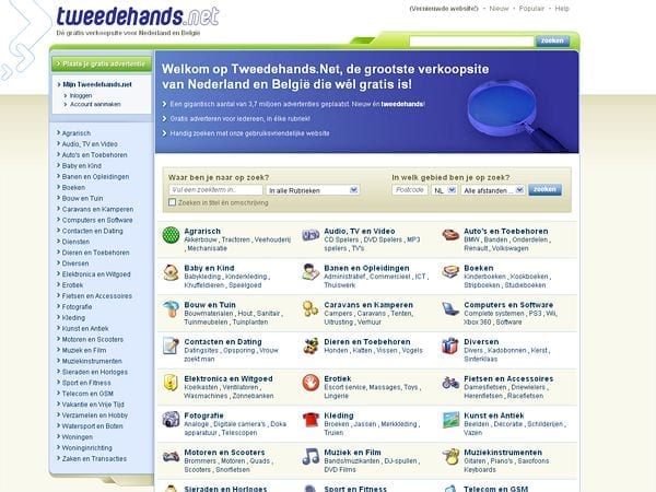 Besmettelijke ziekte Het formulier spier Tweedehands: Zoeken in Nederland en België - Frankwatching Reports