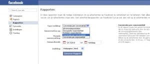 facebook-conversie-rapport