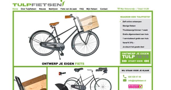 Ongebruikt Tulpfietsen: Ontwerp je eigen fiets - Frankwatching Reports NQ-62