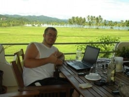 Walter Heck working from Samara, Costa Rica