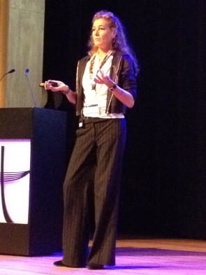 Joanne Thomson - Customer Media Congres 2012 - foto: Gitta Bartling
