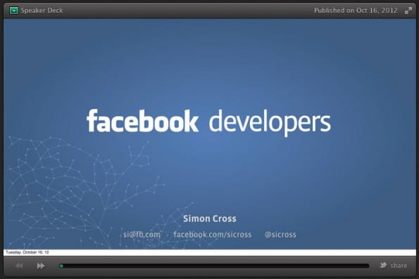 Facebook Keynote - On the Future of Mobile Web Apps (Future of Web App, Oct 2012)