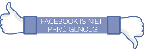 facebook is niet prive genoeg