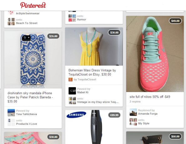 Tip: voeg prijsbanners toe aan je producten op Pinterest