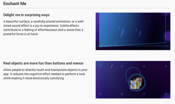 Design principles van Android