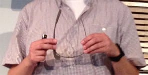 De eerste Google Glass in Nederland? En de smart watch van Ronald. 