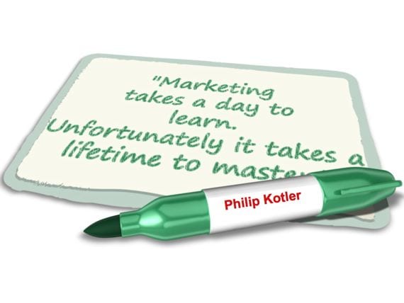 quote Philip Kotler over marketing