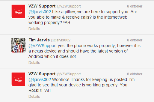VZW support