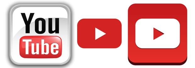 youtube flat design