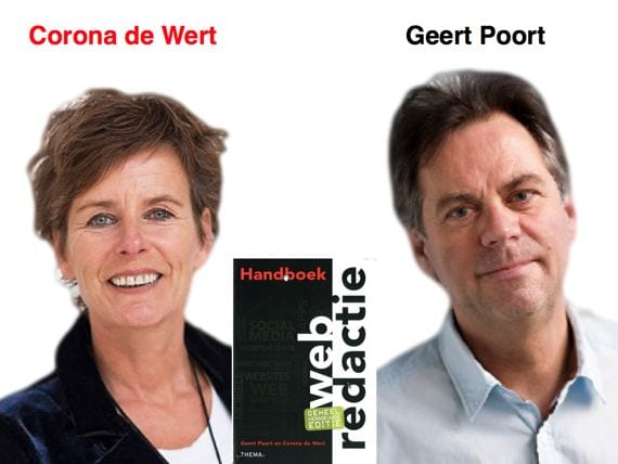 Auteurs Handboek webredactie Geert Poort en Corona de Wit recensie zes denkende hoofddeksels THEMA uitgeverij van schouten en Nelissen