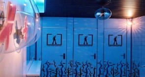 Surprizing toilets Schiphol