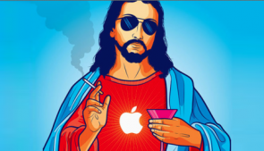Jezus Steve Jobs