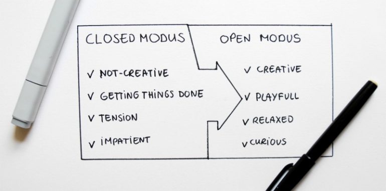 brainstorm open gesloten modus