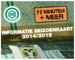 FC Groningen Seizoenskaart