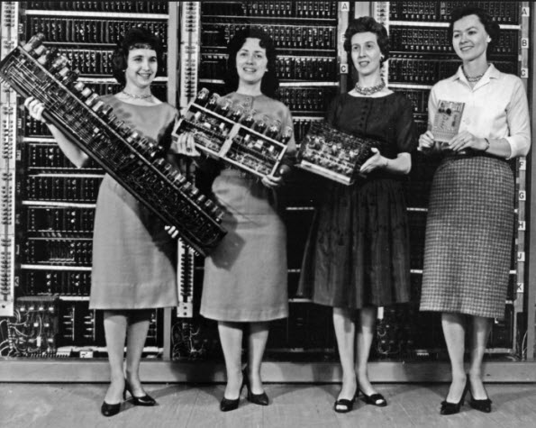 De programmeurs van de eerste computer