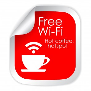 Free wi-fi symbol