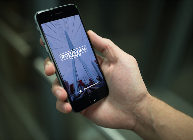Rotterdam Routes app voor gebiedsmarketing op de smartphone