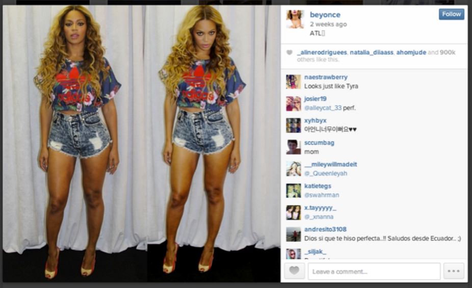 instagram Beyoncé
