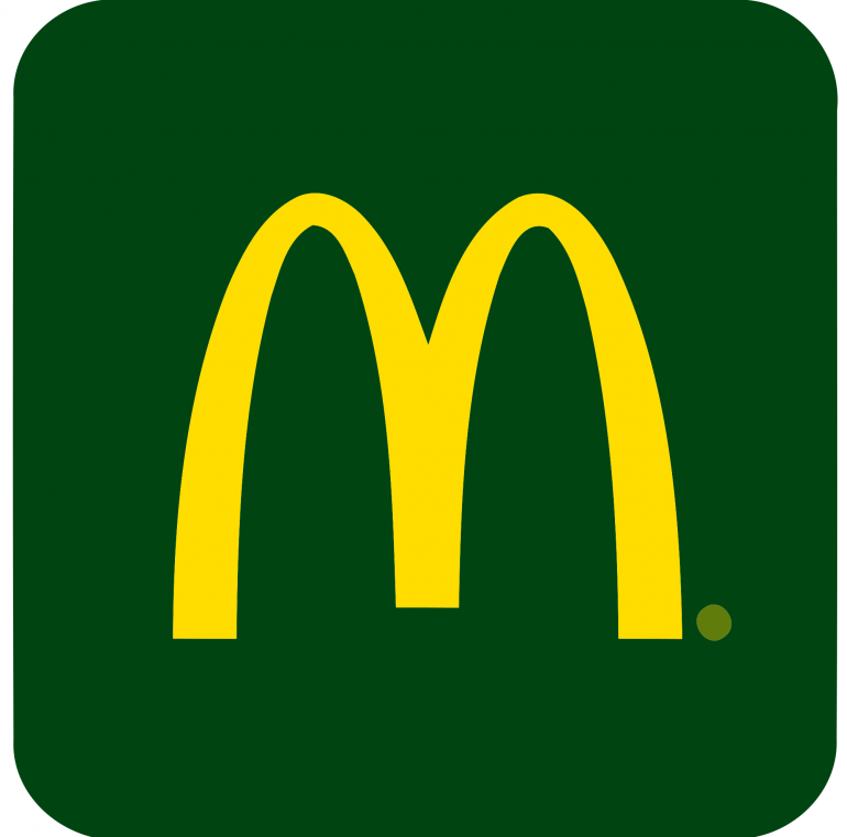 Het logo van McDonald's.