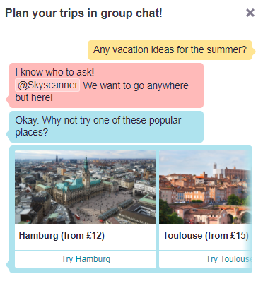 What is chat on app in Hamburg