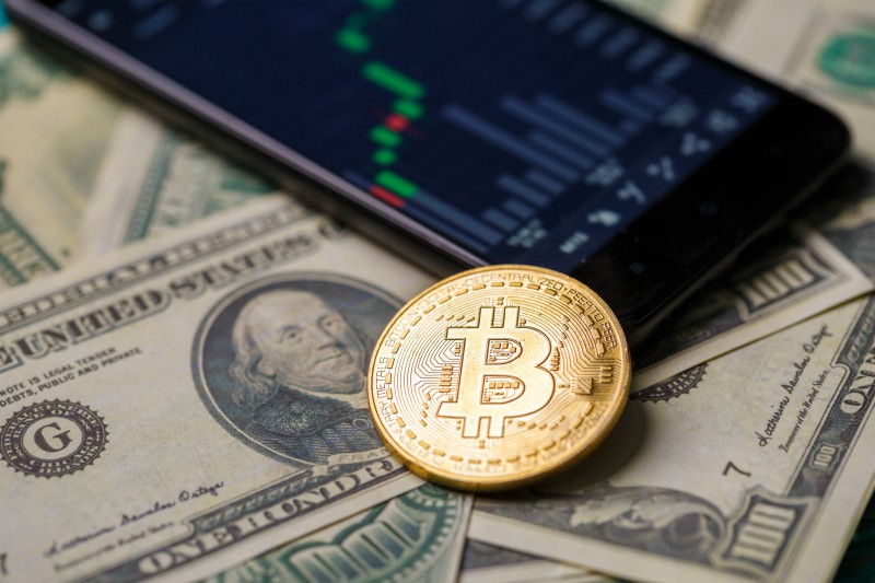 bitcoin geld smartphone