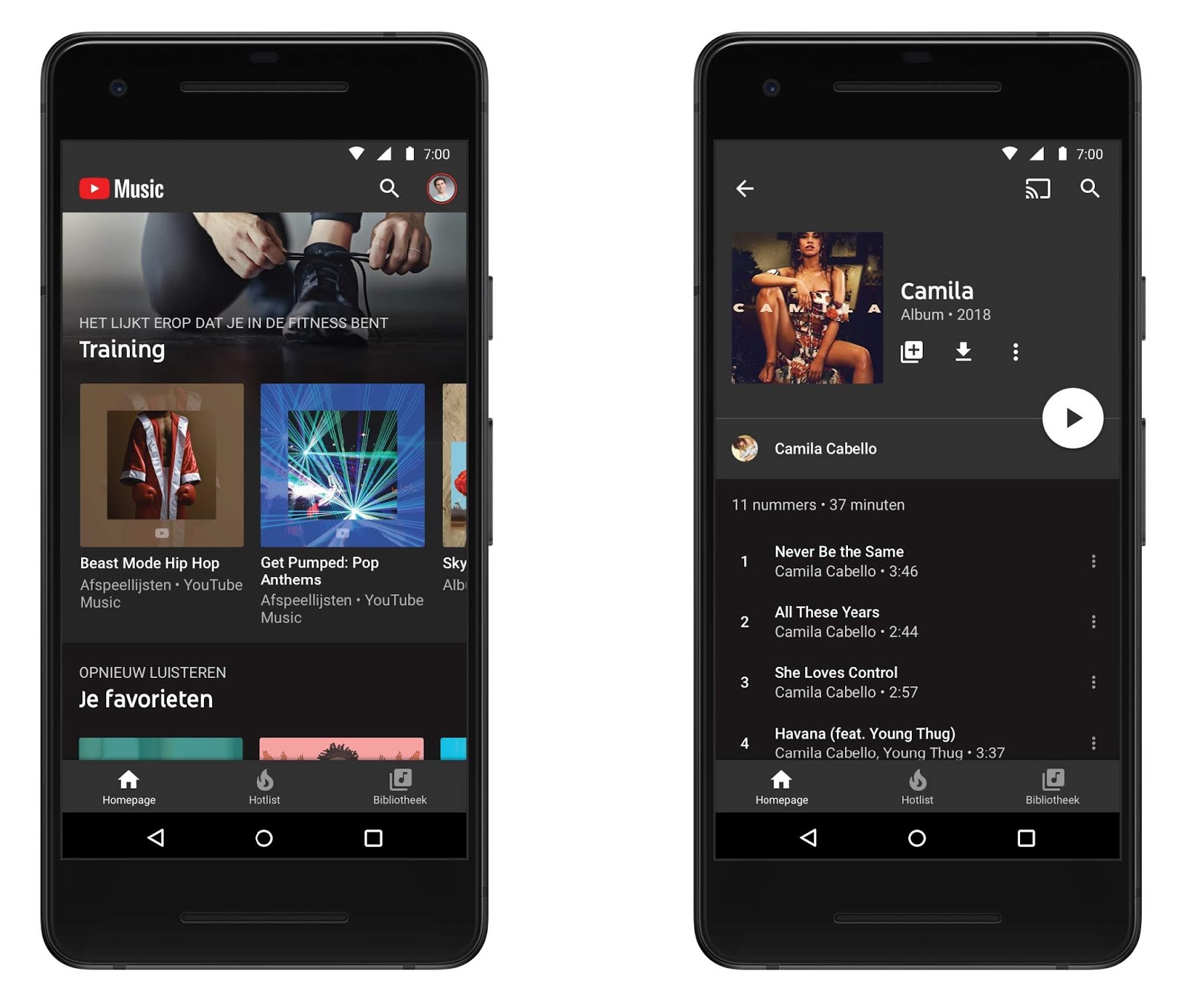 Mobile музыка. Youtube Music vs Spotify.