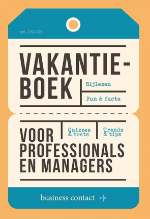 Screenshot van een van de boeken: Vakantie-boek voor professionals en managers.