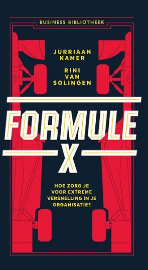 Afbeelding van het boek Formule X, om je organisatie te versnellen.