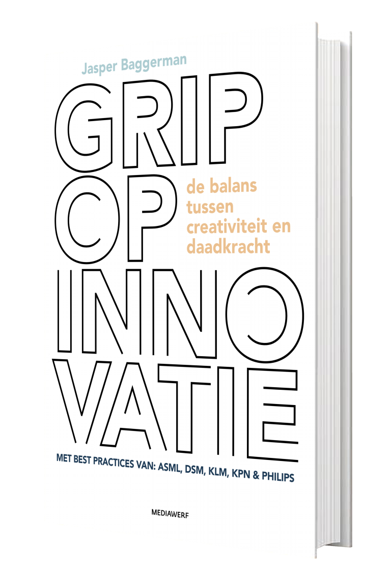 Cover Grip op innovatie - Boek 3D licht