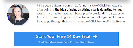 Voorbeeld van een content offer: free trial.