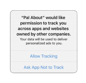 Apple iOS Tracking Opt-in