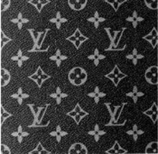 Bijzonder merk: patroon van Louis Vuitton.