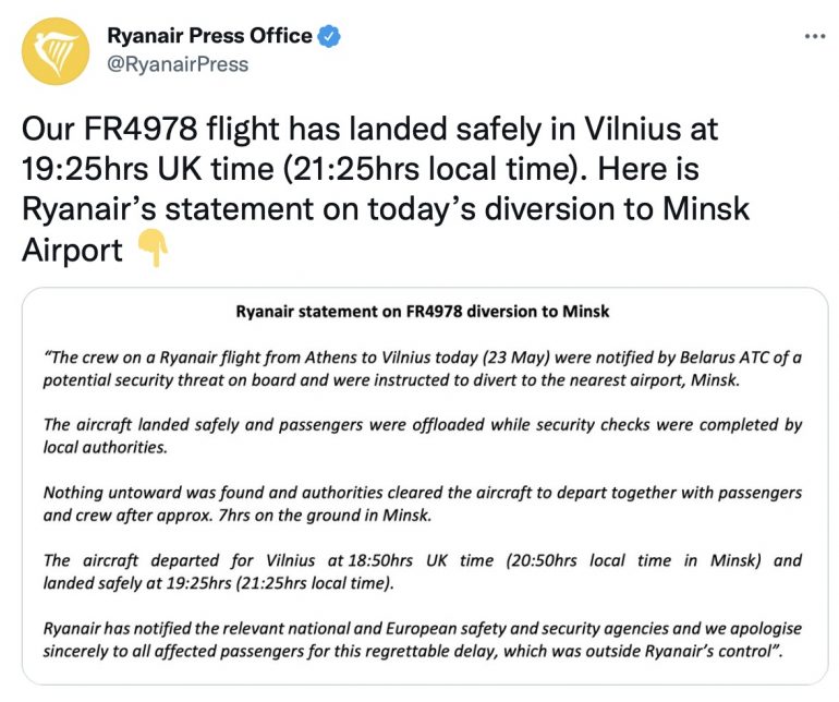 Verklaring Ryanair crisis.