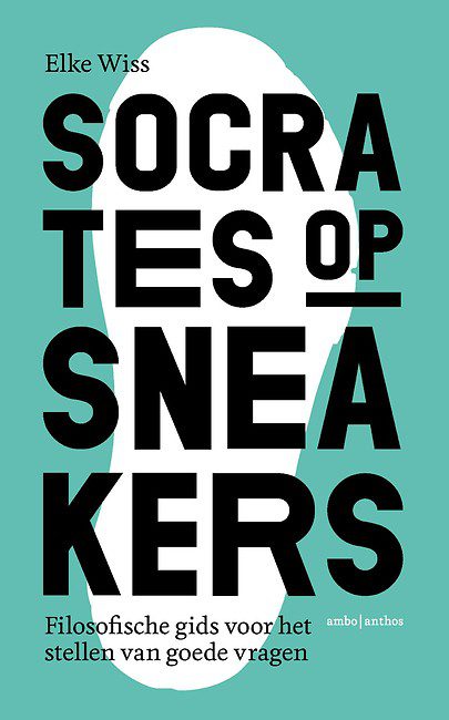 Socrates op sneakers boekcover.