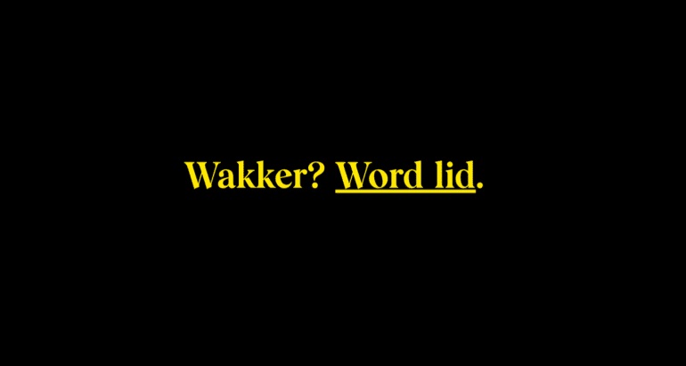 CTA van Omroep Zwart: Wakker? Word lid.