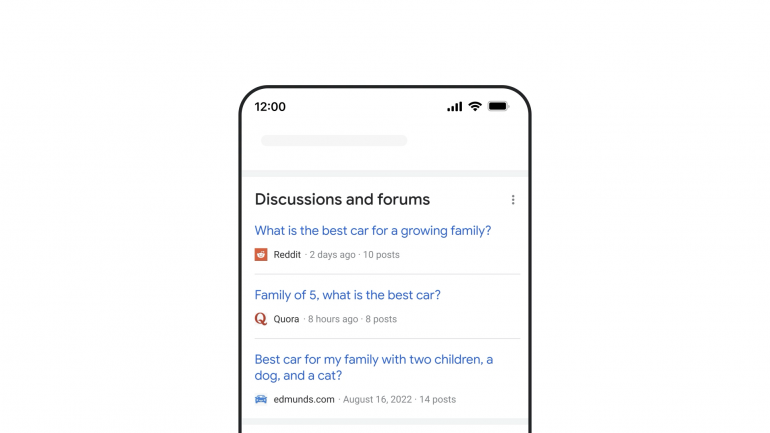 Discussies en forums google nieuwe feature
