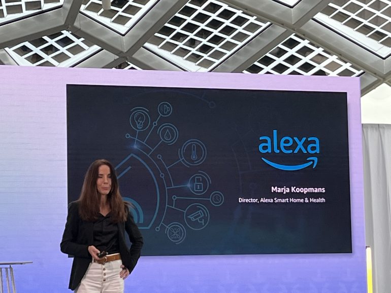 Marja Koopmans (Director Smart Home &amp; Health Amazon) over ondersteuning Matter door Alexa