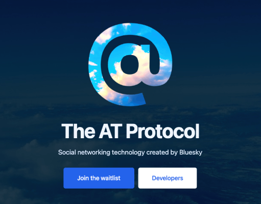 Homepage The AT Protocol by Bluesky