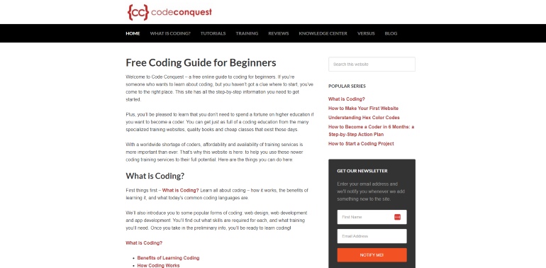 De beginselen van programmeren leren via CodeConquest.